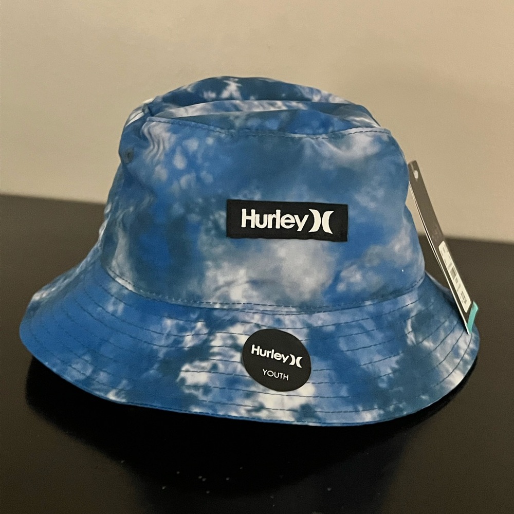 Hurley Blue Tie-Dye Bucket Hat